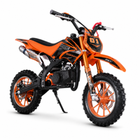 Vente en gros usine Yaztor Mini moto tout-terrain pour enfants 49cc à démarrage manuel, moto à essence pour loisirs décontractés, stock entrepôt US