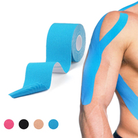 Bande de kinésiologie classique en coton de qualité professionnelle pour l'exercice, le sport et la rééducation musculaire