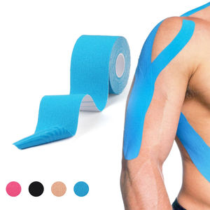 Plester Kinesiologi Klasik Katun Pro-Grade, Penyangga Lembut untuk Olahraga, Aktivitas, & Rehabilitasi Otot - Product Image 3