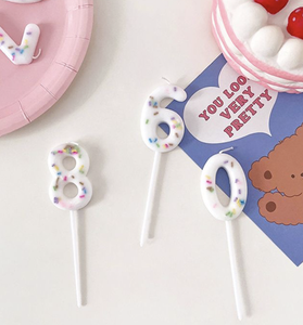 Criativo Rainbow Color 3D Number Birthday <span class=keywords><strong>Candle</strong></span> Baby One Year Old <span class=keywords><strong>Kids</strong></span> Happy Birthday Party Number <span class=keywords><strong>Candle</strong></span> Wholesale - Product Image 6