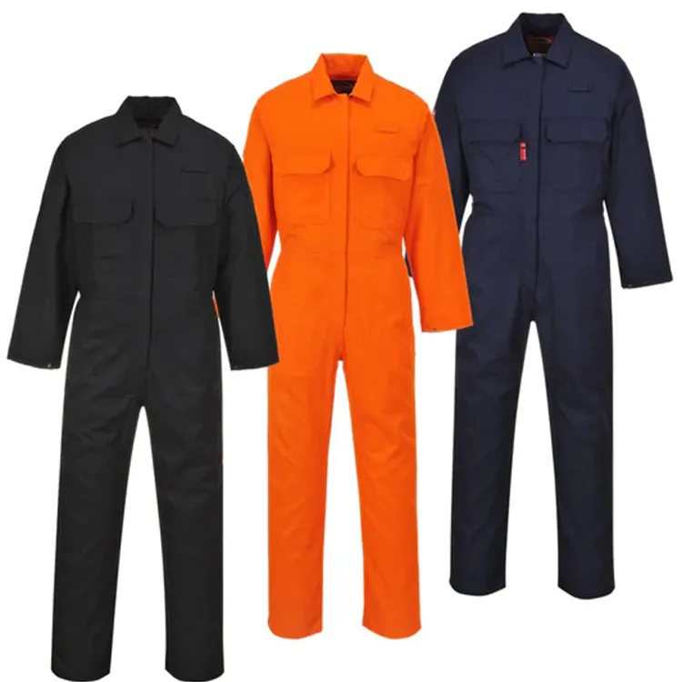 Reflective Safety Clothing Work IFR Coverall Industrial Durable Men Clothing IFR Aramid IIIA Flame Retardant Coverall