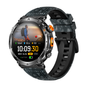 Nouvelle Montre Connectée HT42 2026 avec GPS, Écran AMOLED en Acier, Autonomie de 5 à 10 Jours, Étanchéité IP68, Suivi Cardiaque et Fonctions Sportives - Product Image 2