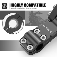 Support de navigation GPS rotatif NICECNC 12 mm pour BMW R1300GS R1300GSA et Yamaha Tenere 700 T700 XTZ700