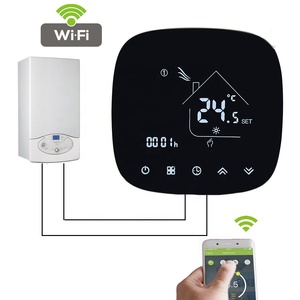 <span class=keywords><strong>Thermostat</strong></span> électronique intelligent de salle numérique wifi meilleur <span class=keywords><strong>prix</strong></span> pour chaudière à <span class=keywords><strong>gaz</strong></span> domotique - Product Image 1