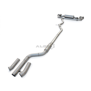 ท่อไอเสีย Catback สำหรับ <span class=keywords><strong>BMW</strong></span> <span class=keywords><strong>330E</strong></span> G20 2.0T B48 ปี 2019-2025  ทำจากสแตนเลส พร้อมวาล์วอิเล็กทรอนิกส์  ติดตั้งได้แบบ Bolt-on 100% - Product Image 6