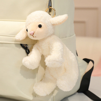 Jouets en peluche super doux pour petits chiens, chats, moutons, renards, 20 cm