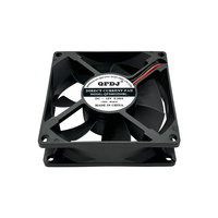Ventilateur de refroidissement sans balais DC8025LBL à 2 fils 12V 24V 48V, fabrication d'usine à bas prix