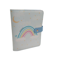 Carnet de planification A5 personnalisé en cuir PU avec reliure à anneaux, organiseur de budget, ensemble OEM ODM