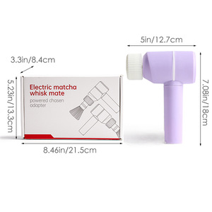 SINODOCK Batidora Eléctrica Portátil Recargable para Matcha, Mezclador Eléctrico de Bebidas de Matcha, Set de Batidor Eléctrico para Matcha - Product Image 6