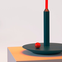 Lampe de table LED en fer moderne et simple pour le salon, chambre à coucher, bureau, art, décoration, parapluie