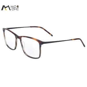 กรอบแว่นตา Moohe ไทเทเนียม กรอบแว่นตาอะซิเตททรงกลมสไตล์เรโทร สำหรับทั้งผู้ชายและผู้หญิง แว่นกันแดดผู้ชายสุดหรู - Product Image 1