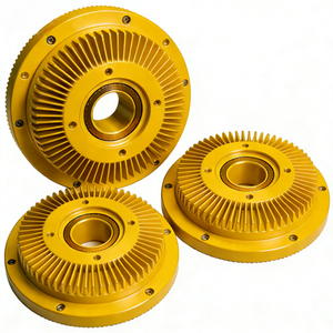 Cubierta de Extremo de Turbina de Aluminio Mecanizada por CNC Personalizada OEM |   Disipador de Calor de Tipo Aleta de Alta Eficiencia - Product Image 2