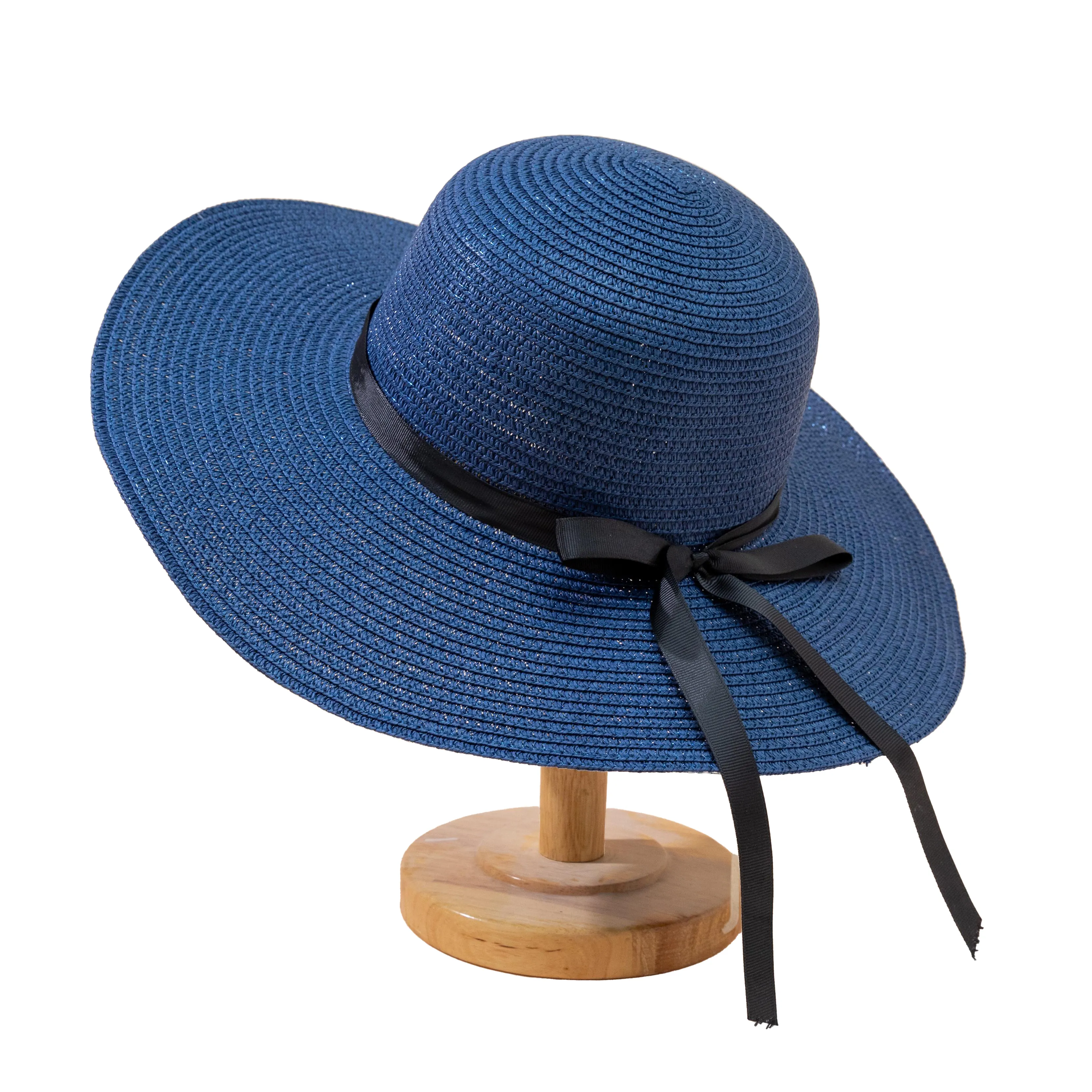 Cappello estivo Panama Womens Clearance all'ingrosso Casquette per bambini di lusso estivo grande con Logo personalizzato cappello a cilindro Chapeaux paglia