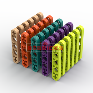 Bloques de Construcción BEBRICKS Serie 11478, Brazo Técnico Delgado 1x5 con Orificios para Ejes, Piezas de <span class=keywords><strong>Star</strong></span> <span class=keywords><strong>Wars</strong></span> para Niños - Product Image 5