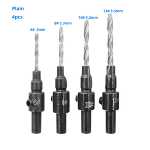 4 cái 5 cái Bộ 90 độ mũi khoan mũi khoan cho chế biến gỗ mộc khoan công cụ với Vòng thẳng Shank - Product Image 5