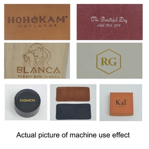 Nhỏ của nhãn hiệu lá dập nóng máy cho thẻ gỗ giấy thủy tinh da logo dập nổi máy dập nóng - Product Image 6