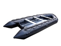 Certifié CE 5m dériveur de pêche gonflable Hypalon PVC matériel plancher en aluminium 10-12 personne capacité Durable bateau à rames dérive