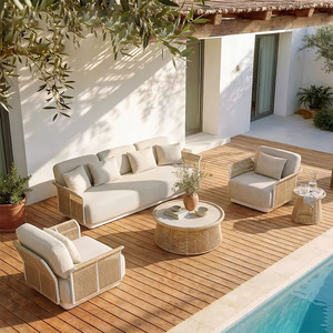 <span class=keywords><strong>Set</strong></span> Divano Moderno da Esterno per Villa, <span class=keywords><strong>Set</strong></span> Mobili da Esterno in Alluminio, <span class=keywords><strong>Set</strong></span> da Esterno per Resort e Patio, <span class=keywords><strong>Set</strong></span> Divano da Giardino per Hotel - Product Image 2