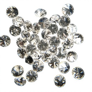 Diamant de laboratoire cultivé en vrac, forme ronde, 2,5 mm-3 mm, couleur DEF blanche, pureté VVS-VS, taille brillant, pour la fabrication de bijoux (CVD/HPHT) - Product Image 1