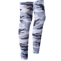 HWL-0210 # Protège-genoux étendu antidérapant, cache-jambes de sport, protection solaire, long, fin, respirant, pour cyclisme et vélo