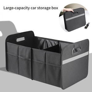 Caja de Almacenamiento Plegable para Maletero de Coche, de Poliéster Oxford, Grande y Ancha, Personalizada, para Organizar el Interior del Coche y Guardar Comestibles - Product Image 2