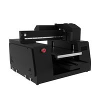 Printer UV Flatbed Langsung Ukuran Mini A4 XP600 Dapat Mencetak Cangkir, Pulpen, Kartu ID, CD, PVC, Kaca, Kulit, Logam, Kayu, Casing Ponsel, Flex, Telur