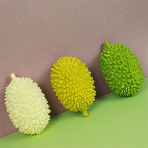 Pet <b>Dog</b> Durian Shape Chew <b>Ball</b> Toys Interactive <b>Dog</b> Puppy Durable Teeth Cleaning <b>Ball</b> Toys Pet <b>Dog</b> Chew Toys - Product Image 1