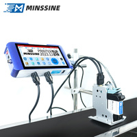 50.8mm Double tête TIJ imprimante à jet d'encre automatique en ligne Machine multifonctionnelle usage domestique de détail numéro de lot Date d'expiration