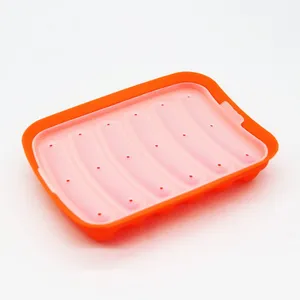 Moldes de silicona para salchichas, sin BPA, para jabon, máquina de relleno, molde para cocina, DIY, para perros calientes