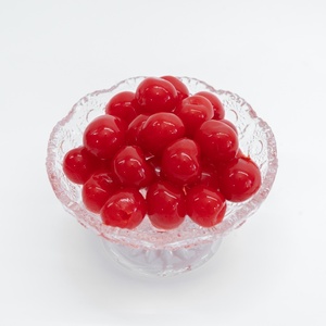 Cerezas Maraschino Dulces Enlatadas de Alta Calidad <span class=keywords><strong>al</strong></span> por Mayor, Conservadas en Agua Azucarada, 36 Meses de Duración, Frasco de Vidrio, 2000g - Product Image 4