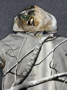 Sweat à capuche unisexe oversize streetwear en coton épais 380 g/m² avec imprimé neige, épaules tombantes, pull décontracté pour hommes - Product Image 2