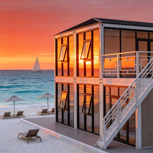 TENSHOU Casa Contenedor de 40 pies de Montaje Rápido, Prefabricada, Móvil, Estructura de Acero, Diseño de Villa o Casa de Campo - Product Image 3