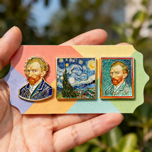 Oem bán buôn thiết kế riêng của bạn pins thủ công mỹ nghệ Kim Loại Tùy chỉnh huy hiệu không có tối thiểu Trâm quần áo kim loại men Pin - Product Image 4