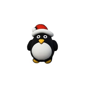 New Style Cartoon Christmas Penguin Snowman <b>Silicone</b> <b>Beads</b> Stringing Pen Creative Cute Colorful Epoxy Glue Stringing - Product Image 5