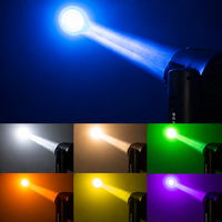 Luz Móvil de Cabeza de Haz de 380W, Luces LED Móviles para DJ, Luces de Escenario DMX, Doble Prisma 540 °   Escaneo