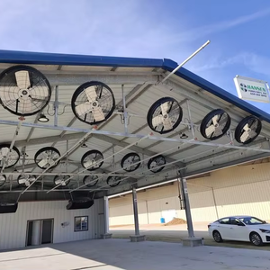 Ventilateur de panneau avec boîtier en polyéthylène rotomoulé, résistant aux chocs et au rouille, conception durable - Product Image 1