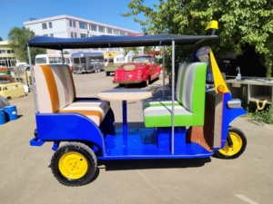 Oferta Especial: Mototaxi Piaggio Ape de 3 Ruedas, 200cc, 4 Pasajeros, con Motor de Gasolina, Triciclo de Reparto, Triciclo Taxi - Product Image 3