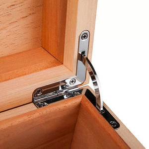 Armoire en bois de cèdre Relief personnalisé Surface de <span class=keywords><strong>parquet</strong></span> Boîte à cigares de luxe - Product Image 2