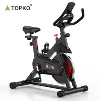 Vélo de spinning professionnel TOPKO pour la maison et le commerce, exercice aérobie