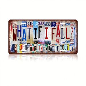 OEM Tinplate Metal License Plate Wall Art - <b>Retro</b> <b>Decor</b> for Home & Garden - Product Image 2