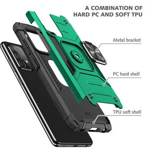 Nuovo prodotto 2 in 1 hybrid heavy duty casse del telefono Per <span class=keywords><strong>Samsung</strong></span> <span class=keywords><strong>galaxy</strong></span> <span class=keywords><strong>A52</strong></span> del telefono mobile cavalletto caso - Product Image 2