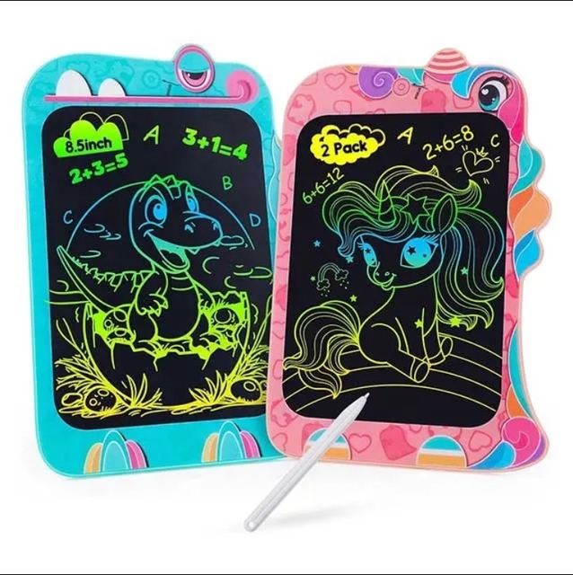 LCD Writing Board 8.5 Inch Drawing Board Digital Graffiti Pad for Kids
