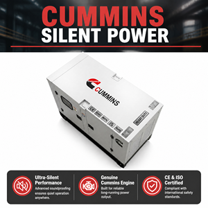 Groupe électrogène diesel silencieux OEM 136 kW 220 V à faible bruit pour usage extérieur, compatible Weichai, Cummins, Perkins, Yuchai, Aoling, Kofo - Product Image 3
