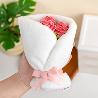 Aksesoris Buket Bunga Mawar Dekorasi Meja Buket Bunga Boneka Bunga Hadiah Pernikahan Mainan Boneka Super Lembut