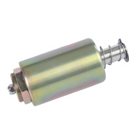 Solénoïde tubulaire linéaire puissant à course longue de 25 mm, 9 V, 12 V, 24 V CC, force de 45 N, poussée-tirage