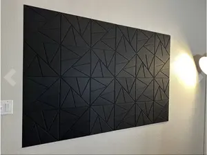 Panneaux Acoustiques Modernes pour Hôtels, Bureaux, Cinémas à Domicile – Réduction du Bruit, Ignifuges, Baffles Muraux, Isolation Sonore de <span class=keywords><strong>Plafond</strong></span>, Épaisseur 9mm - Product Image 2
