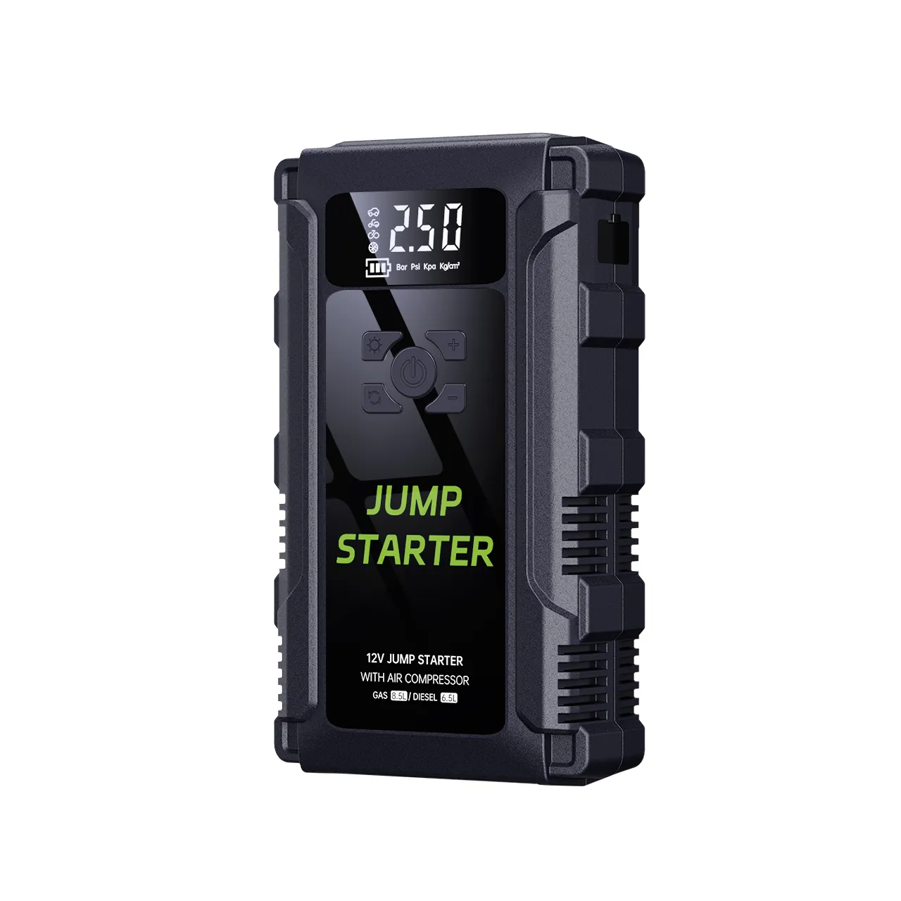 12v bateria do carro Jump Starter com compressor de ar bateria Jump Starter portátil multi função bomba de ar para carro