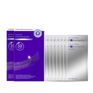 Tiras Dentales de Menta Púrpura <span class=keywords><strong>V34</strong></span>, Limpian las Manchas, Sin Residuos - Product Image 6