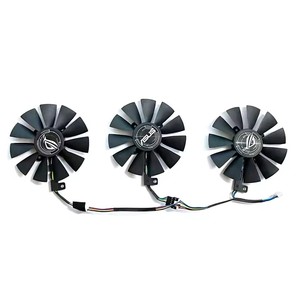 คูลเลอร์ GPU สำหรับเล่นเกม GTX1080Ti เกม4PIN PLD10010S12HH 95มม. สำหรับ MSI GTX 960 1060 1070 1080 Ti <span class=keywords><strong>GTX980Ti</strong></span> RX 470 GAMING X พัดลมกราฟิก - Product Image 2