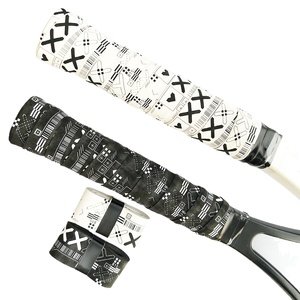 Nuevo Overgrip Mate Impreso Antideslizante y Absorbente de Sudor para Raquetas de Tenis/Bádminton, Cinta de Agarre de PU Colorida para Empuñadura de Raqueta - Product Image 6